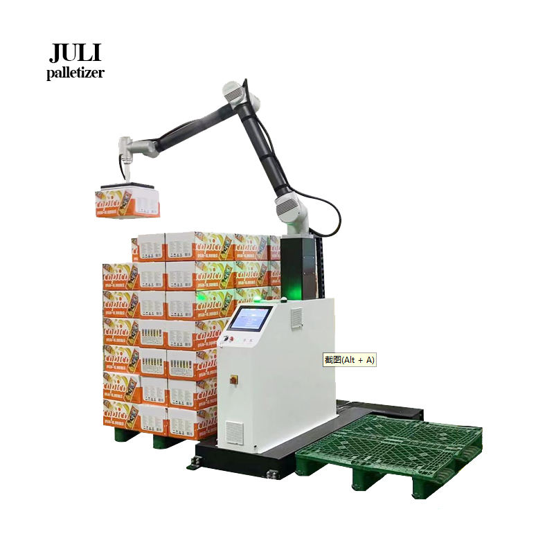 JL-MD16S自动机器人码垛机生产线夹持器纸箱码垛机堆垛机器人