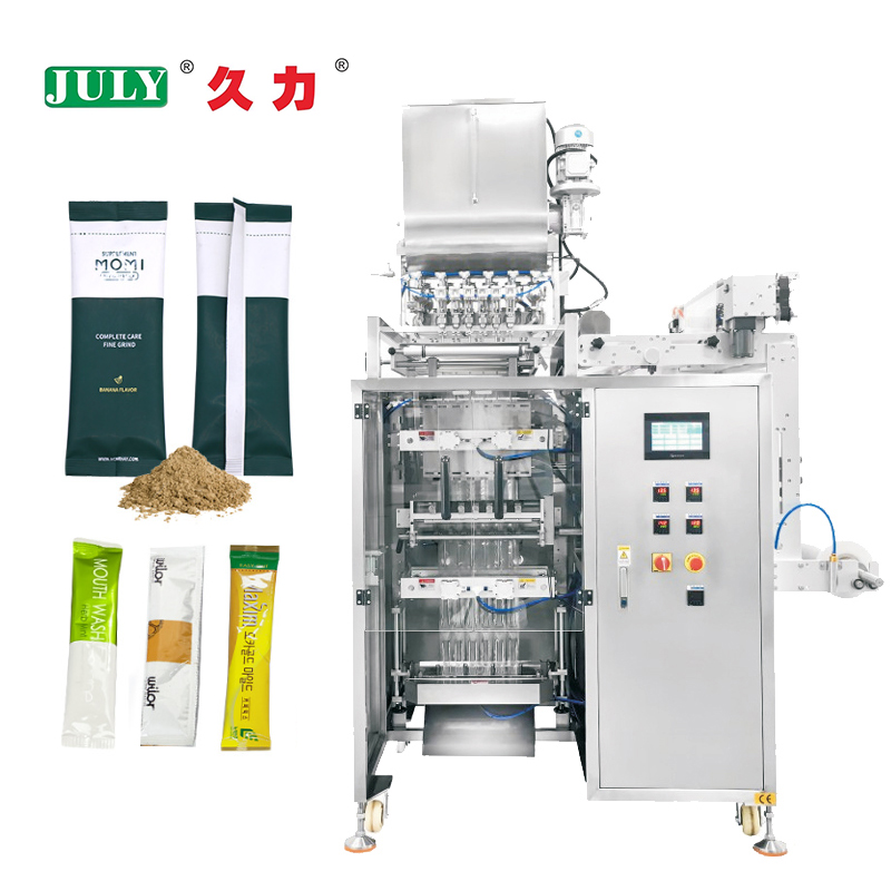多排番茄酱液体灌装包装机咖啡棒包装香料糊包装机