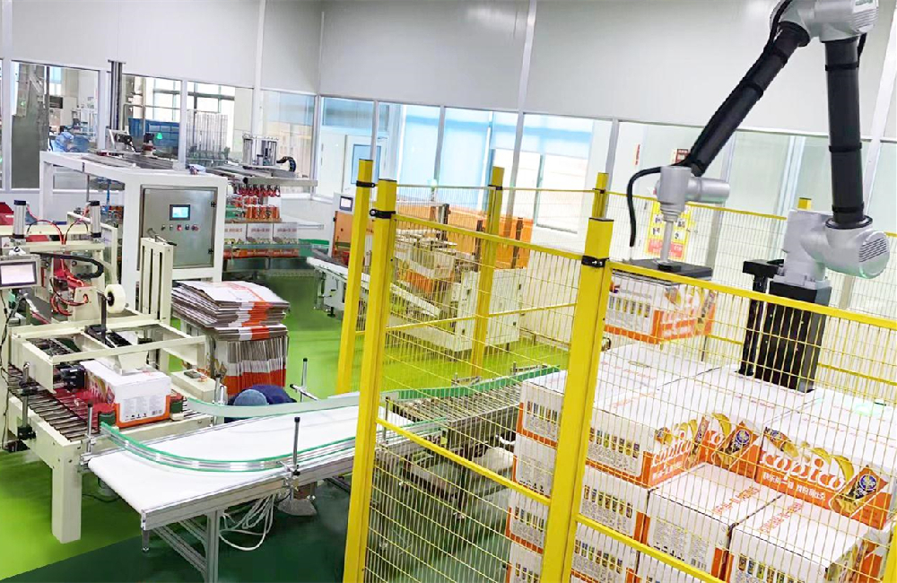 JL-MD16G生产线机器人码垛机臂夹钳瓶袋纸箱码垛机堆垛机器人码垛机