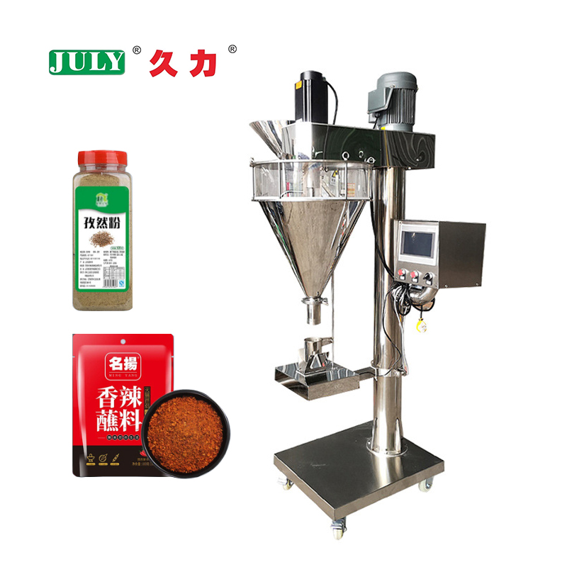 Manual Chili Sauce Powder Filling Machine