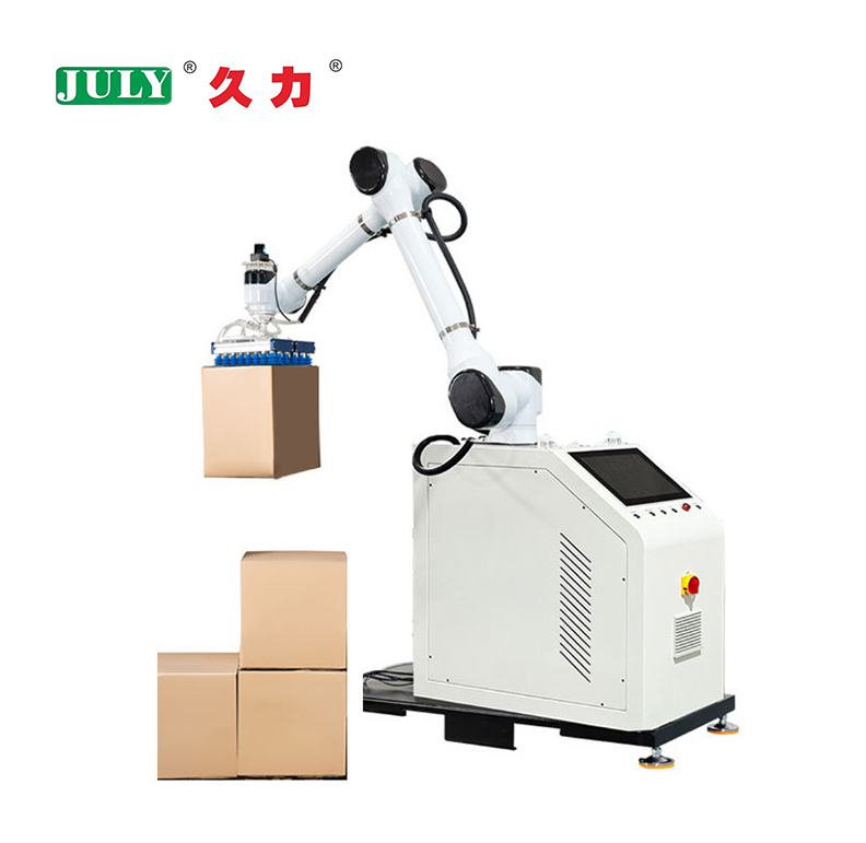 托盘化包装机 机械臂式自动托盘化包装机器人，用于工厂包装 7