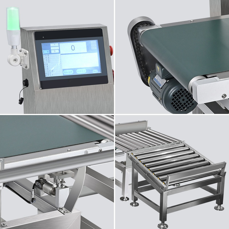 适用于工业生产包装线的自动电子触摸屏重量秤 5