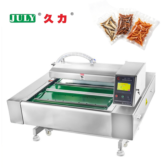 高效易操作连续真空封口机，用于食品、肉类和谷物的改性氛围包装