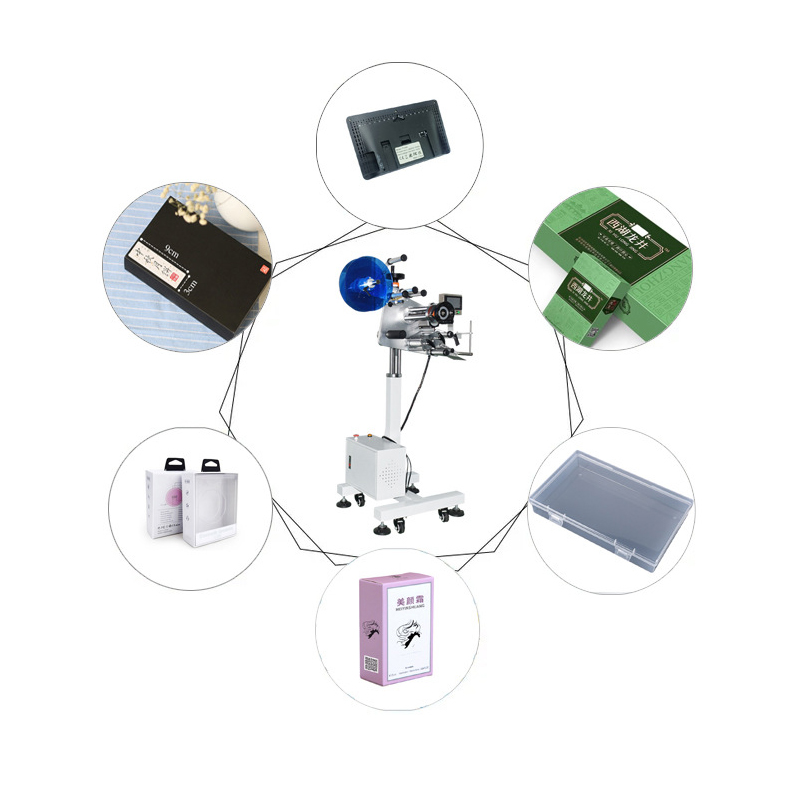 Máquina de rotulagem de cabeça de linha, linha de produção 3