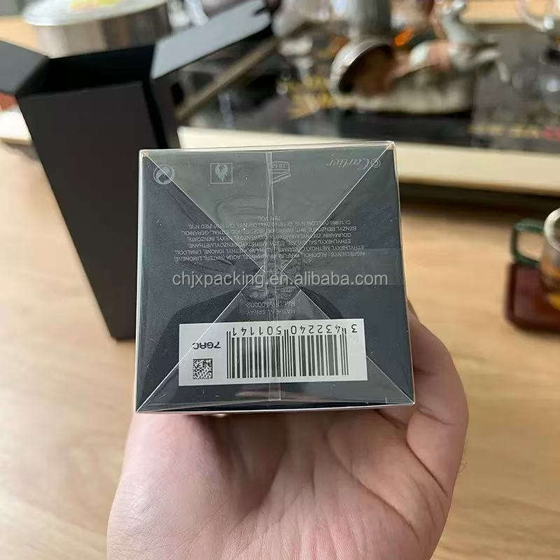 肥皂巧克力香水化妆品面膜盒透明玻璃纸BOPP薄膜包装机 6