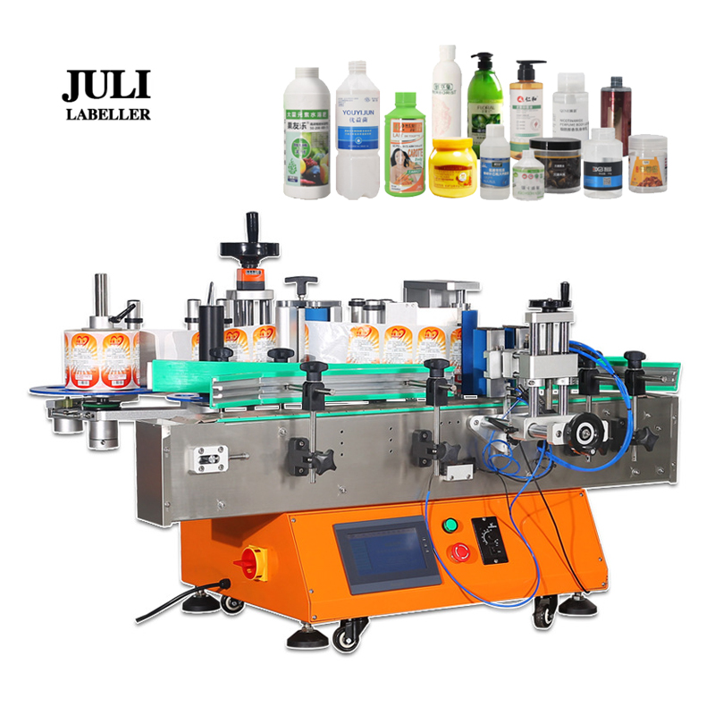 Factory Jar Round Bottle Labeling Machine