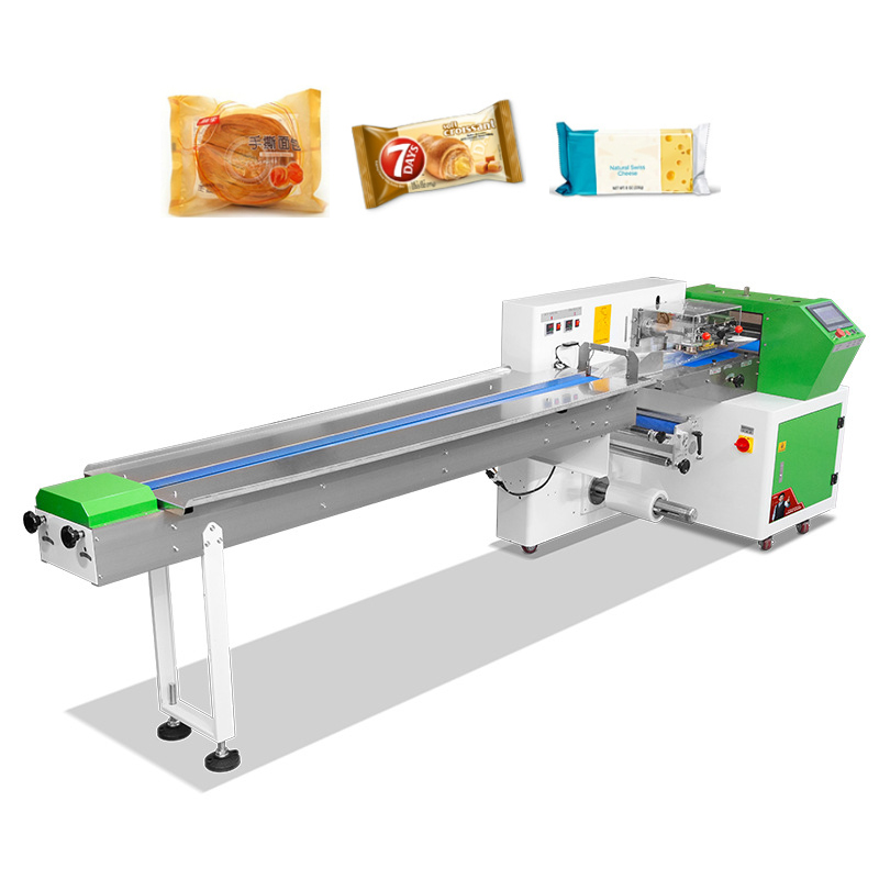 Customized Horizontal Pillow Flow Packaging Cake