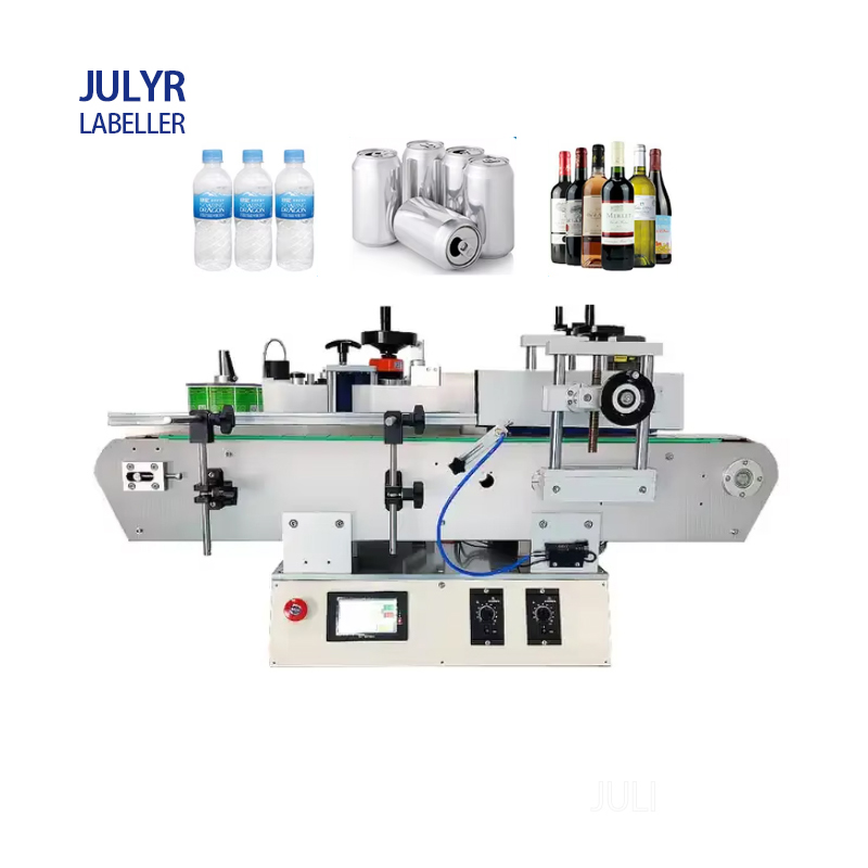 Desktop Jar Capping Sticker Adhesive Round