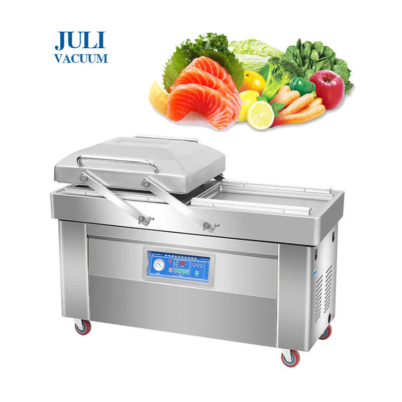 DZ500 Stainless Steel Double Chamber Vacuum