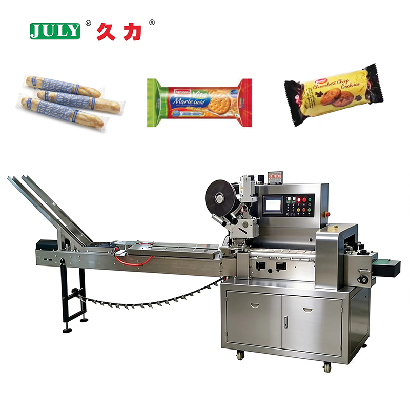 Đóng gói bánh quy và bánh mì tự động cho ăn 1