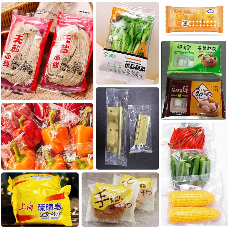 高速全自动卧式枕式包装机，用于蔬菜和水果包装 4