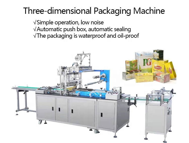 Full Automatic Transparent 3D Cellophane Wrapping 3