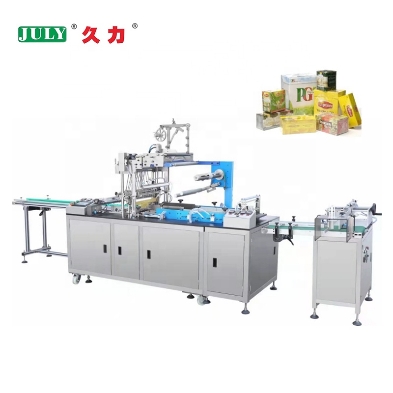 Full Automatic Transparent 3D Cellophane Wrapping 4
