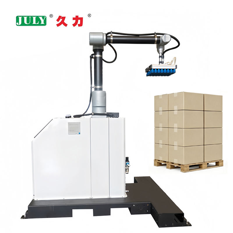 用于纸箱和袋包装的自动线式托盘化包装机，负载量30-50KG