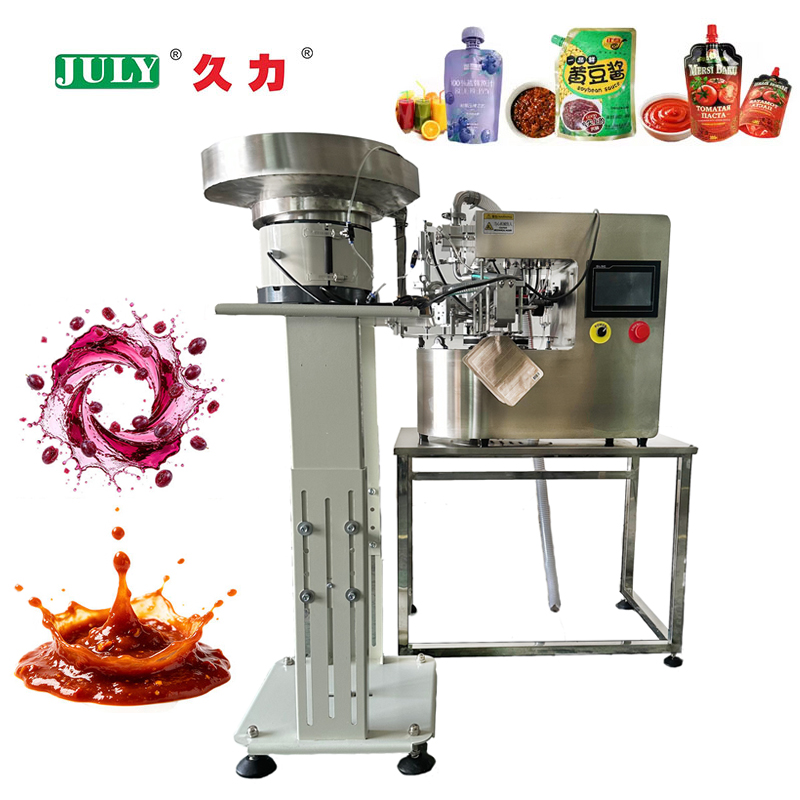 Automatic Spout Pouch Doypack Filler Juice 3